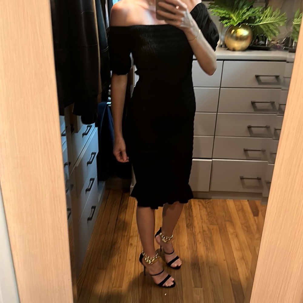 Never Filly Dressed Black Evening Gown